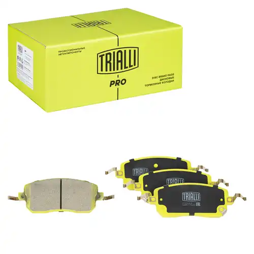 Тормозные колодки дисковые TRIALLI PF 2204CR