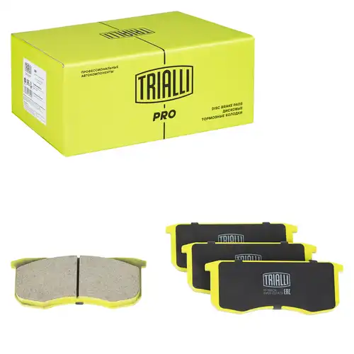 Тормозные колодки дисковые TRIALLI PF 968CR