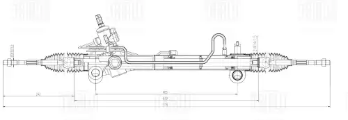 Рулевая рейка TRIALLI CRS 1901
