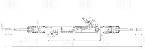 Рулевая рейка TRIALLI CRS 1844