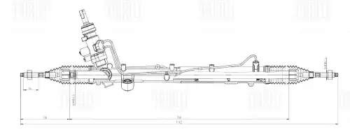Рулевая рейка TRIALLI CRS 1803