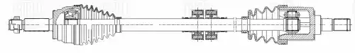 Вал приводной в сборе TRIALLI AR 0832