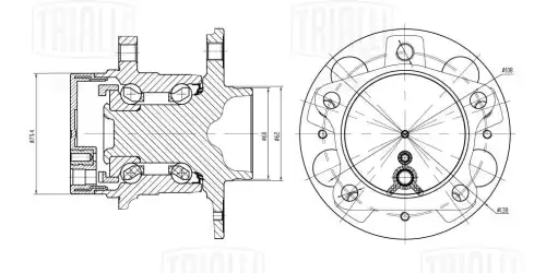 Ступица TRIALLI MR 2703