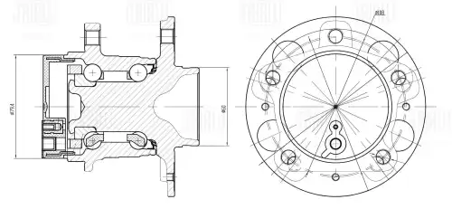 Ступица TRIALLI MR 2700