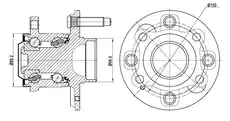 Ступица TRIALLI MR 0545