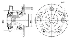 Ступица TRIALLI MR 0519