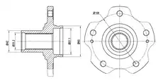 Ступица TRIALLI MR 2702