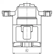 Суппорт тормозной TRIALLI CF 205701