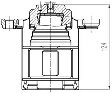 Суппорт тормозной TRIALLI CF 800487