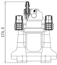 Суппорт тормозной TRIALLI CF 800544