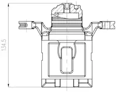 Суппорт тормозной TRIALLI CF 800418