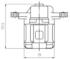Суппорт тормозной TRIALLI CF 207801