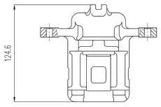 Суппорт тормозной TRIALLI CF 800520