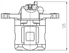 Суппорт тормозной TRIALLI CF 800322