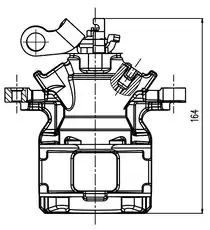 Суппорт тормозной TRIALLI CF 800340