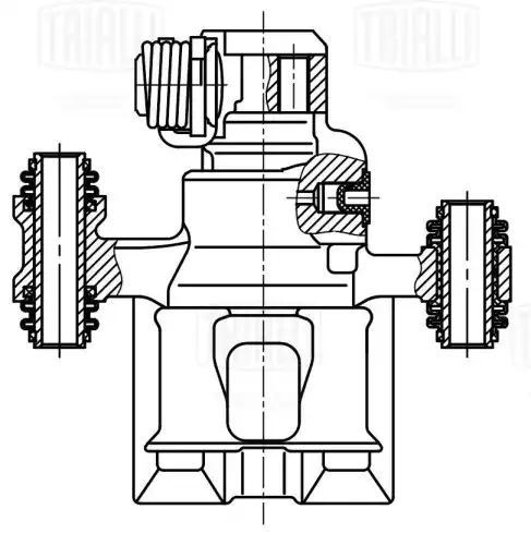 Суппорт тормозной TRIALLI CF 800331