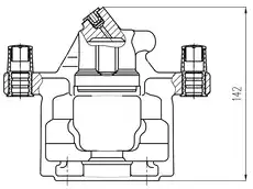 Суппорт тормозной TRIALLI CF 800568