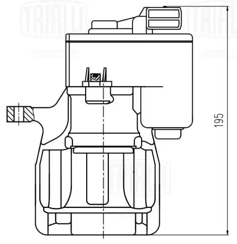 Суппорт тормозной TRIALLI CF 800427