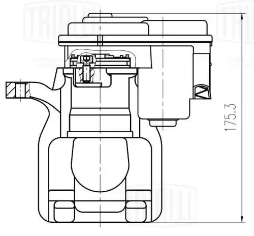 Суппорт тормозной TRIALLI CF 800001