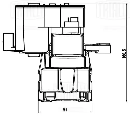 Суппорт тормозной TRIALLI CF 800013