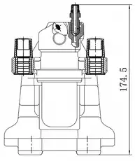 Суппорт тормозной TRIALLI CF 800545
