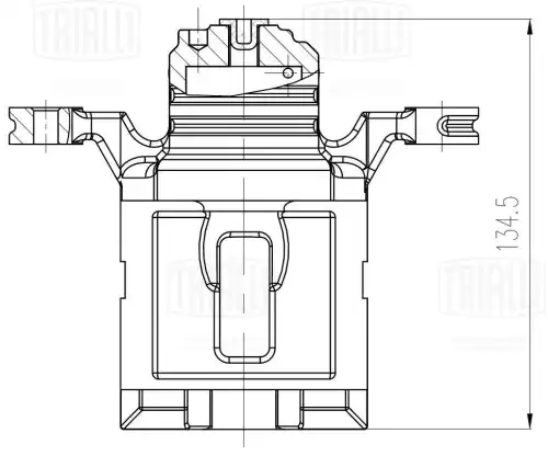 Суппорт тормозной TRIALLI CF 800419