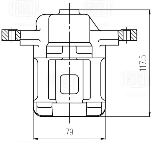 Суппорт тормозной TRIALLI CF 207802