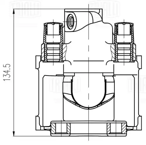 Суппорт тормозной TRIALLI CF 800380