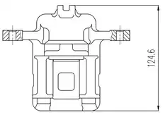 Суппорт тормозной TRIALLI CF 800521