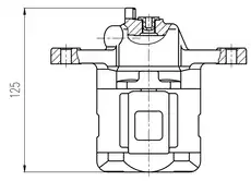 Суппорт тормозной TRIALLI CF 800323