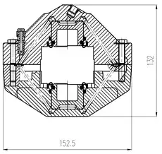 Суппорт тормозной TRIALLI CF 800554