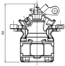 Суппорт тормозной TRIALLI CF 800341
