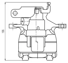 Суппорт тормозной TRIALLI CF 800359