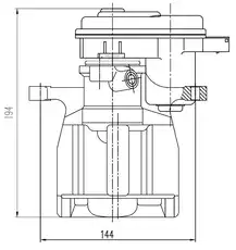 Суппорт тормозной TRIALLI CF 182564