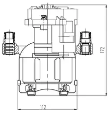 Суппорт тормозной TRIALLI CF 800284