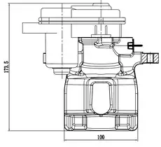 Суппорт тормозной TRIALLI CF 800124