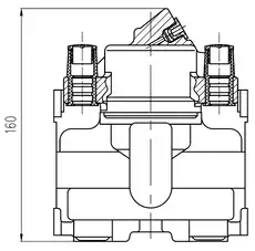 Суппорт тормозной TRIALLI CF 800394