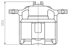 Суппорт тормозной TRIALLI CF 800445