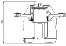 Суппорт тормозной TRIALLI CF 800517