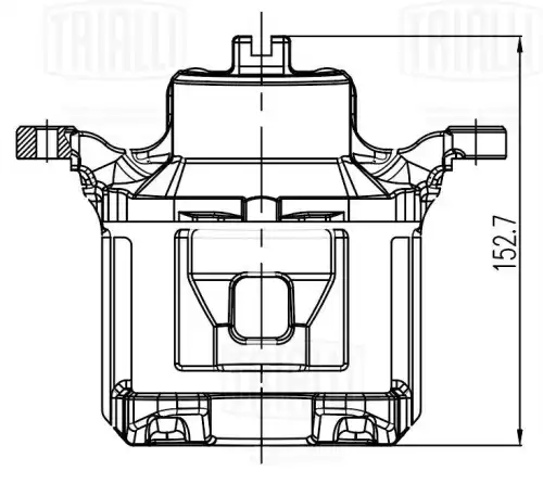 Суппорт тормозной TRIALLI CF 800478