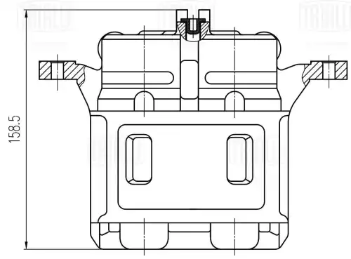 Суппорт тормозной TRIALLI CF 800421