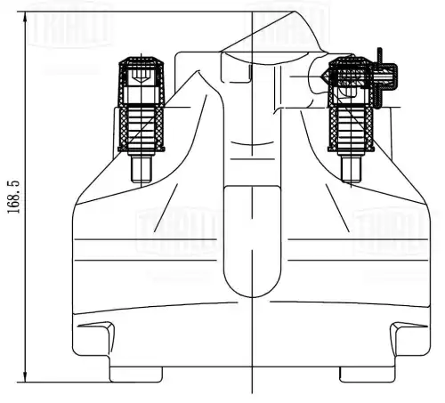 Суппорт тормозной TRIALLI CF 202601