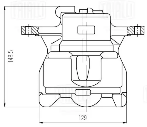 Суппорт тормозной TRIALLI CF 800298