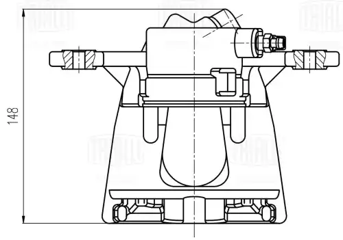 Суппорт тормозной TRIALLI CF 204501