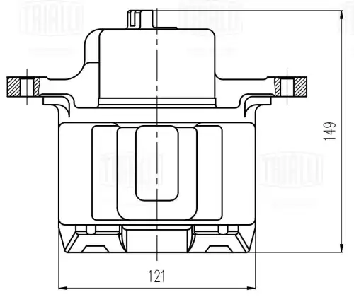 Суппорт тормозной TRIALLI CF 209501