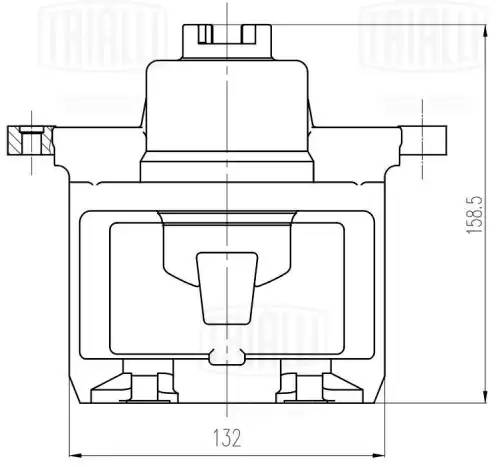 Суппорт тормозной TRIALLI CF 800310