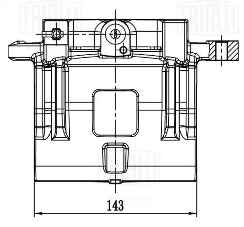 Суппорт тормозной TRIALLI CF 206601