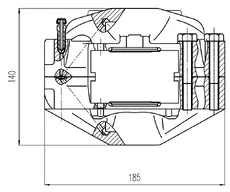 Суппорт тормозной TRIALLI CF 800583