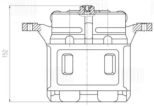 Суппорт тормозной TRIALLI CF 800415