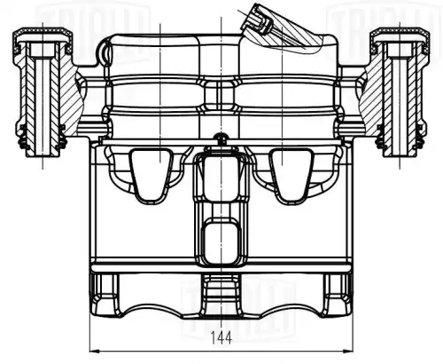 Суппорт тормозной TRIALLI CF 208901